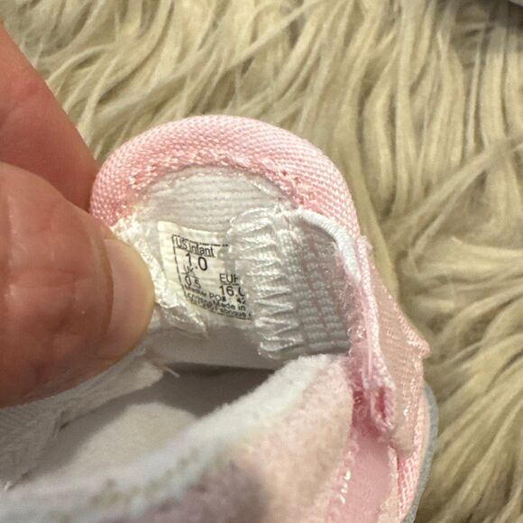 Pink baby checkered vans size 1 - Picture 5 of 5